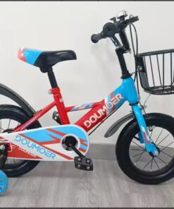Vélo Enfant DOUMOER 12" / 16" — Avec Stabilisateurs Lumineux