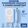 Powerbank Magnétique MagSafe – Charge Rapide