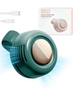 Mini Ventilateur Portable – Silencieux & Rechargeable USB-C